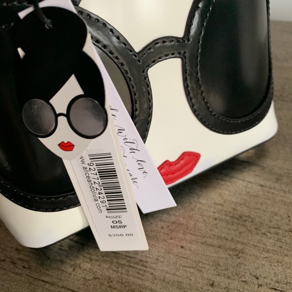 ALICE + OLIVIA JACKIE STACE FACE MINI SATCHEL - Picture 10 of 10